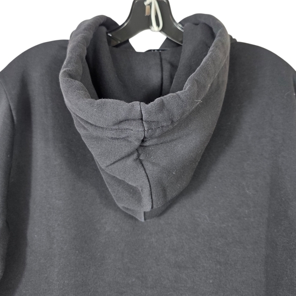 Sandro Hooded Graphic Sweatshirt - Picture 4 of 12